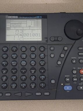 Boss DR-5 Dr. Rhythm Section Sequencer & Drum Machine with Power Supply